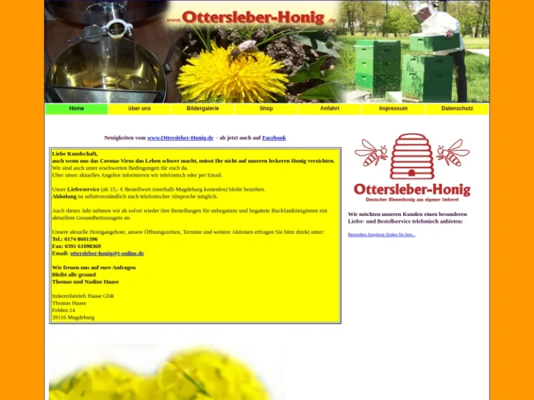 Imkerei Thomas und Nadine Haase - Sachsen-Anhalt in Magdeburg