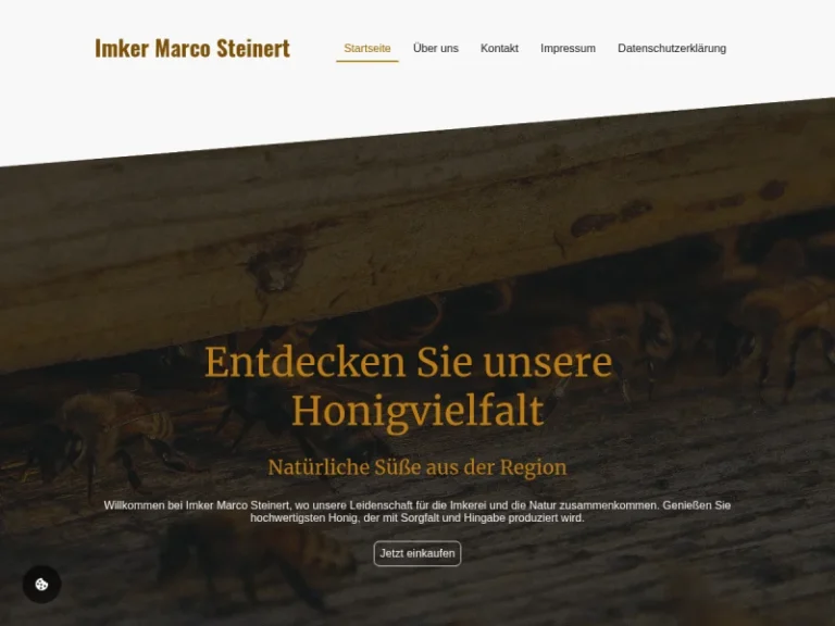 Imker Marco Steinert - Sachsen in Großröhrsdorf