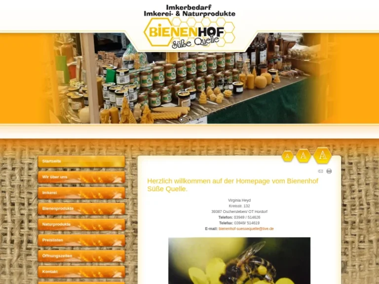 Bienenhof Süße Quelle - Sachsen-Anhalt in Oschersleben