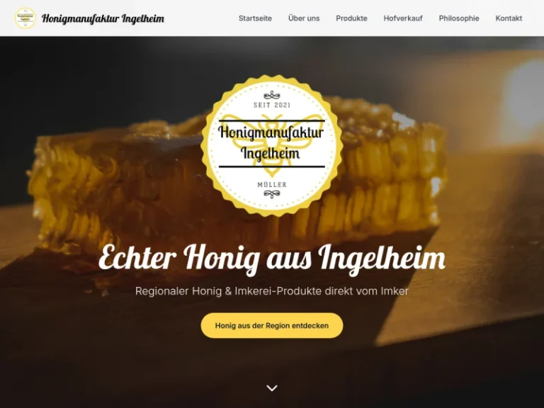 Honigtankstelle – Imkerei – Honigmanufaktur Ingelheim - Rheinland-Pfalz in Ingelheim am Rhein