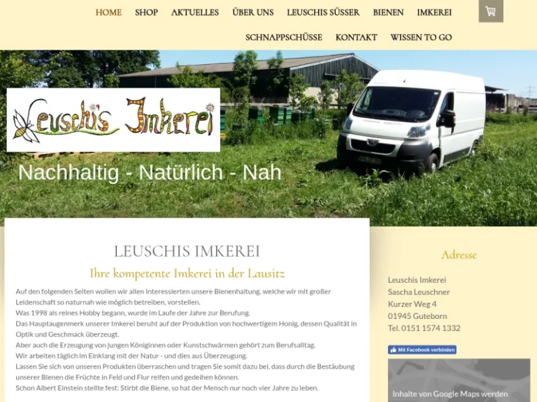 Leuschis Imkerei - Brandenburg in Guteborn