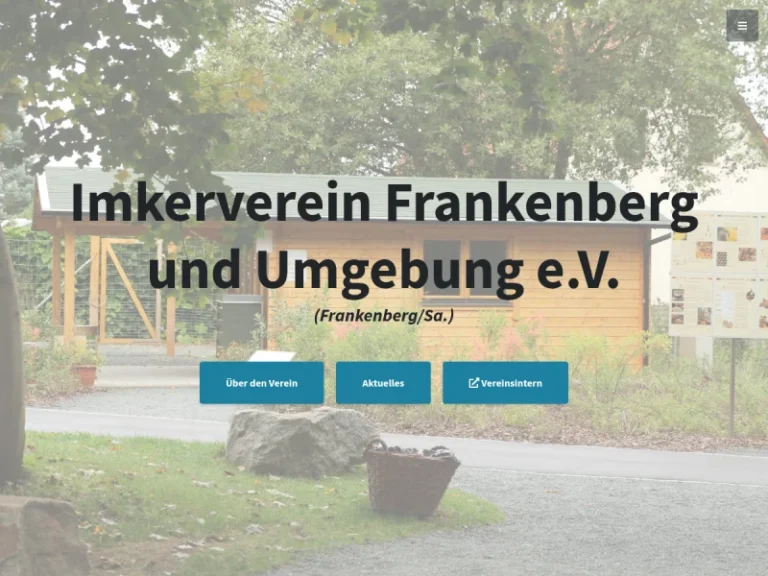 Imkerverein Frankenberg und Umgebung e.V. - Sachsen in Frankenberg/Sa.