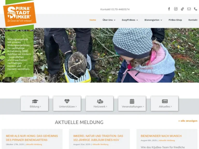 Pirnaer Stadtimker - Sachsen in Pirna