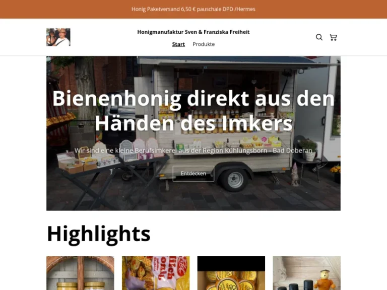 Imkerei Freiheit - Mecklenburg-Vorpommern in Satow