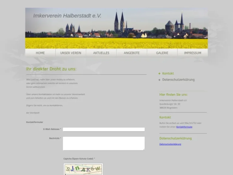 Imkerverein Halberstadt eV - Sachsen-Anhalt in Wegeleben