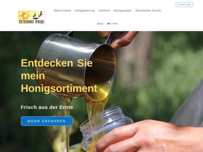 Storchenhof Imkerei - Sachsen-Anhalt in Eilsleben OT Wormsdorf