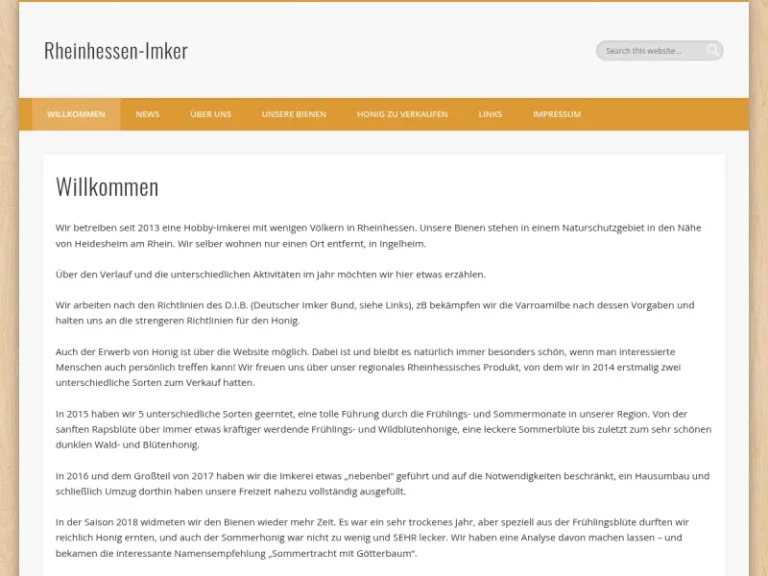 Rheinhessen-Imker - Rheinland-Pfalz in Ingelheim am Rhein