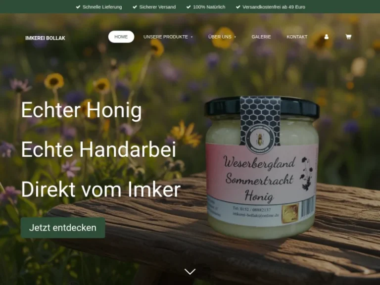 Imkerei Bollak - Niedersachsen in Holzminden