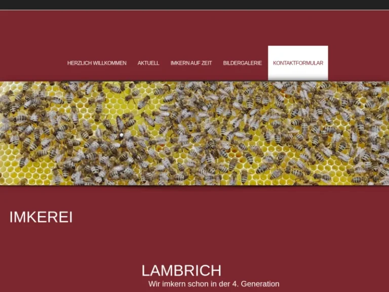 Imkerei Lambrich - Rheinland-Pfalz in Oberwesel