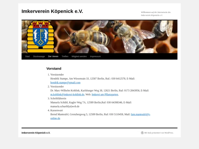 Imkerei Bernd Manteufel - Berlin in Berlin