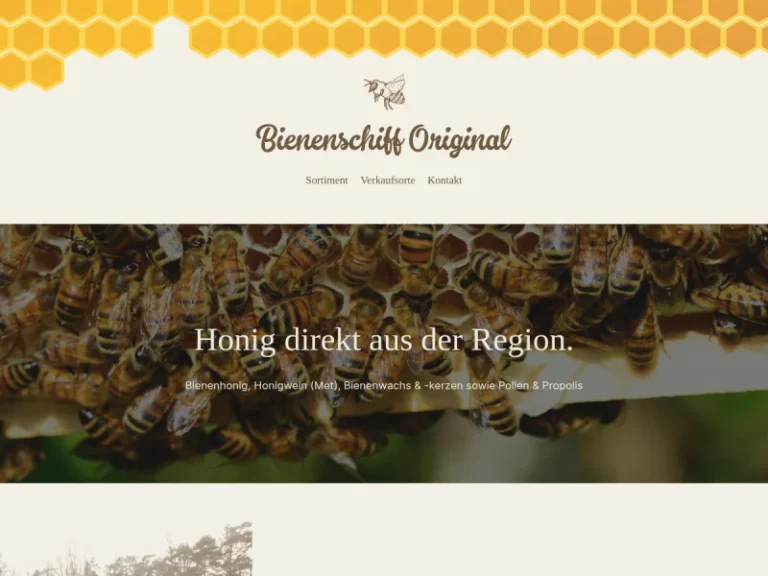 Bienenschiff – Imkerei Torsten Wiens - Brandenburg in Erkner