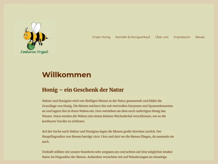 Imkerei Vogel - Rheinland-Pfalz in Eckelsheim