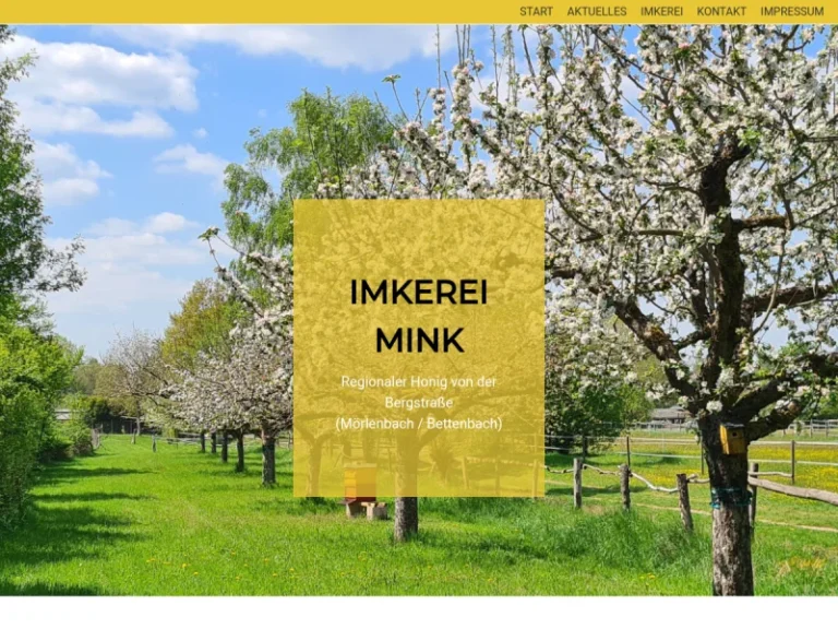 Imkerei Mink - Hessen in Mörlenbach