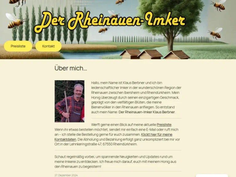 Rheinauen-Imker (Klaus Berbner) - Rheinland-Pfalz in Worms