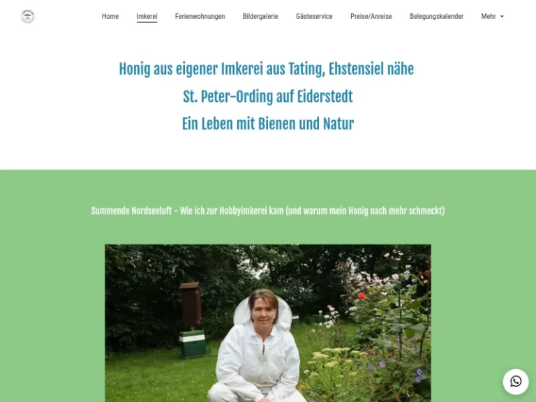 Imkerei Westerhof - Schleswig-Holstein in Tating