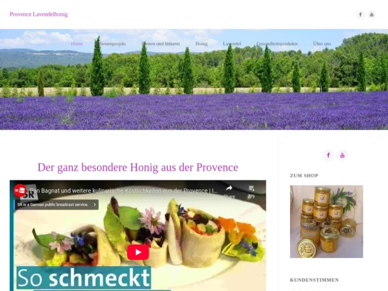 Provence Lavendelhonig - Hessen in Bad Schwalbach