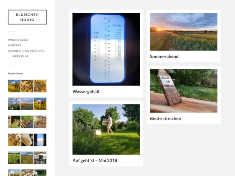 Blümchen Honig - Rheinland-Pfalz in Mainz