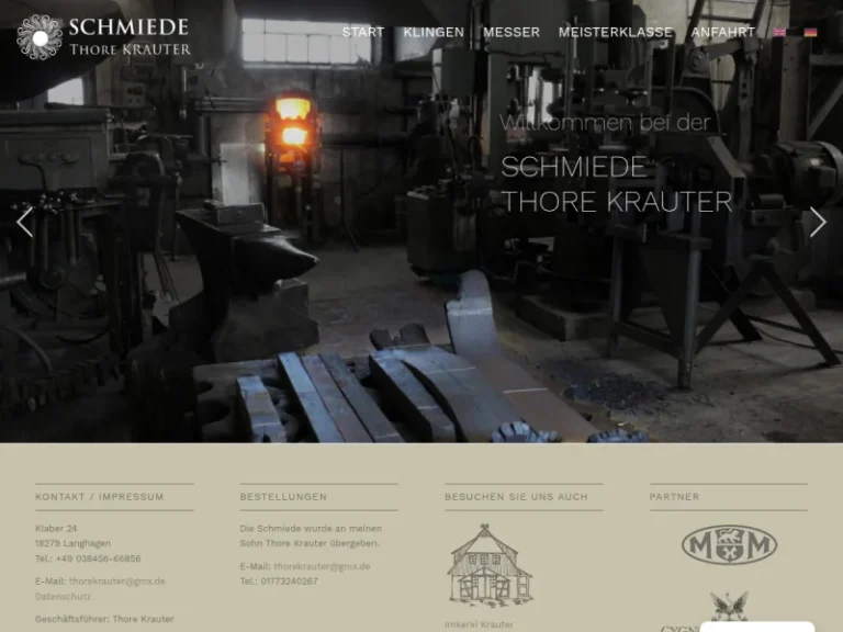 Schmiede Jan Krauter - Mecklenburg-Vorpommern in Lalendorf