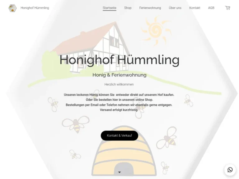Honighof Hümmling - Mecklenburg-Vorpommern in Prebberede