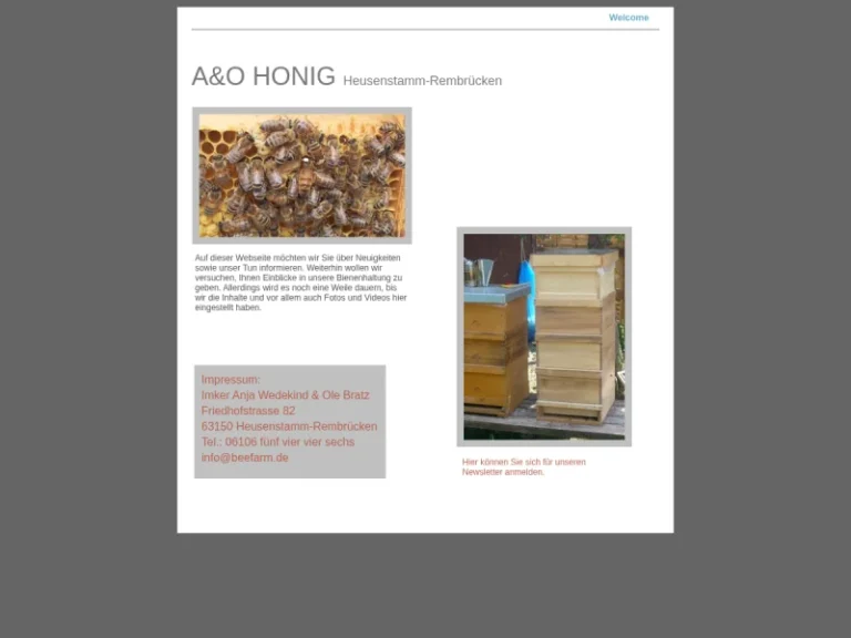 Imker Anja Wedekind & Ole Bratz - Hessen in Heusenstamm