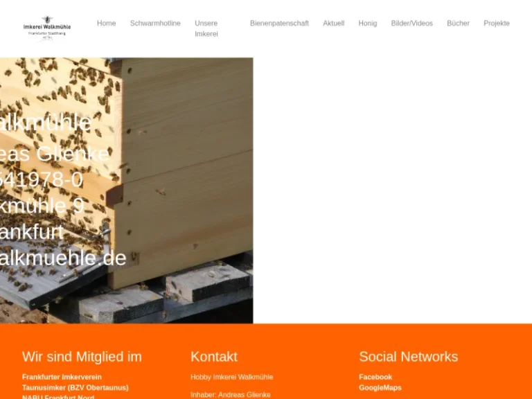 Imkerei Walkmühle - Hessen in Frankfurt am Main