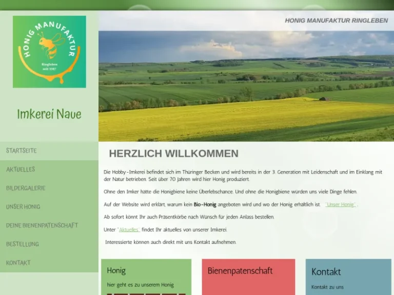 Imkerei Naue / Honig Manufaktur - Thüringen in Ringleben