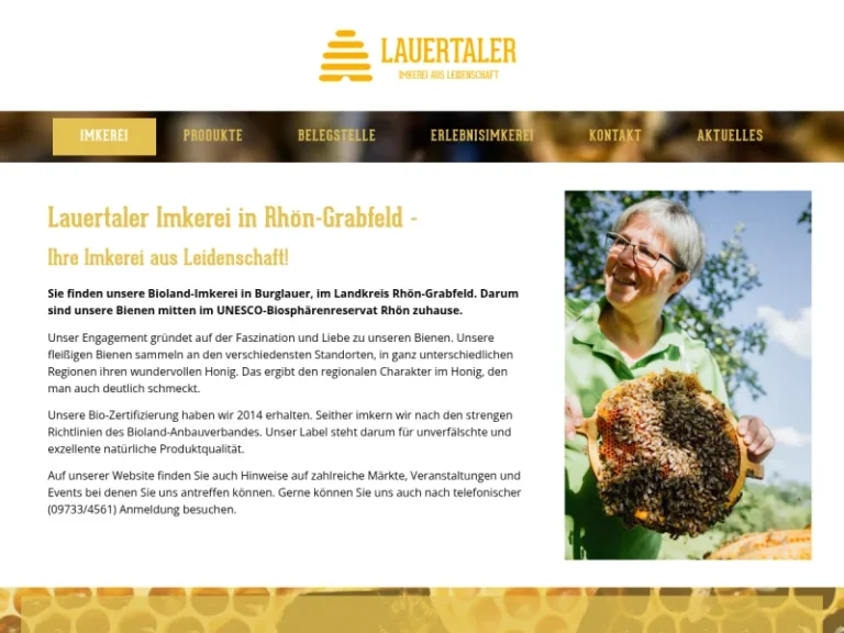 Lauertaler Imkerei - Bayern in Burglauer