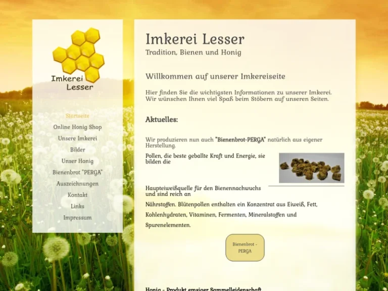 Imkerei Lesser - Thüringen in Brotterode-Trusetal