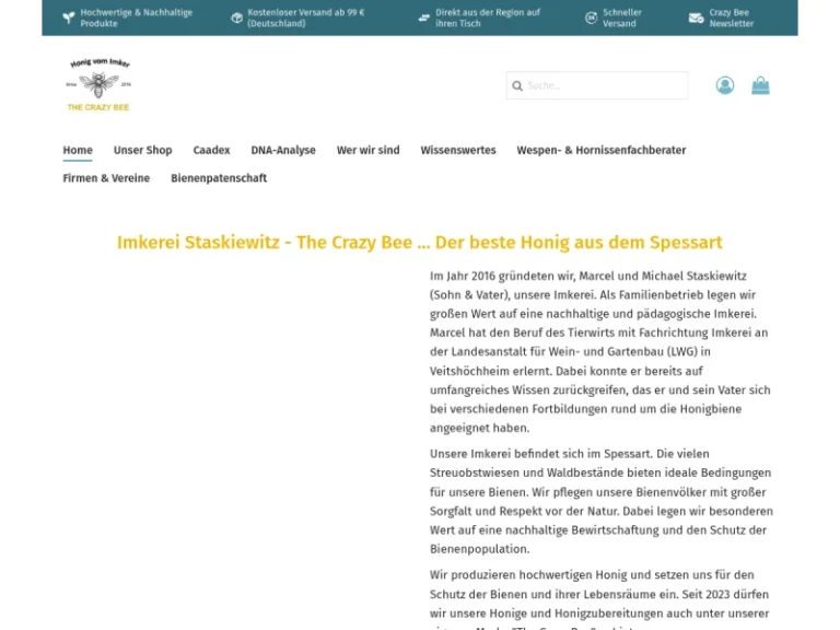 Imkerei Staskiewitz - Bayern in Waldaschaff