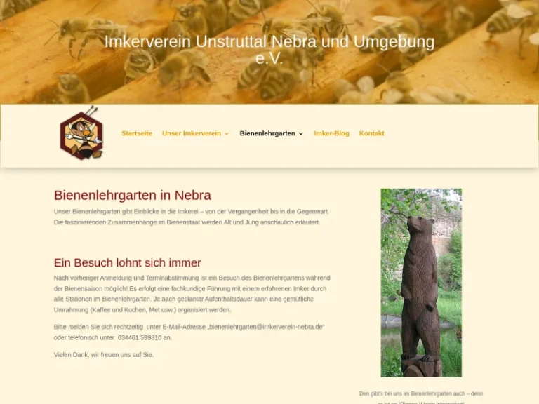 Bienenlehrgarten - Sachsen-Anhalt in Nebra (Unstrut)