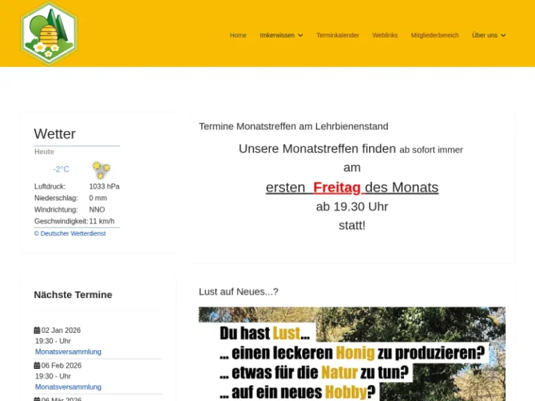 Lehrbienenstand Imkerverein Neuhof und Umgebung e.V. - Hessen in Neuhof