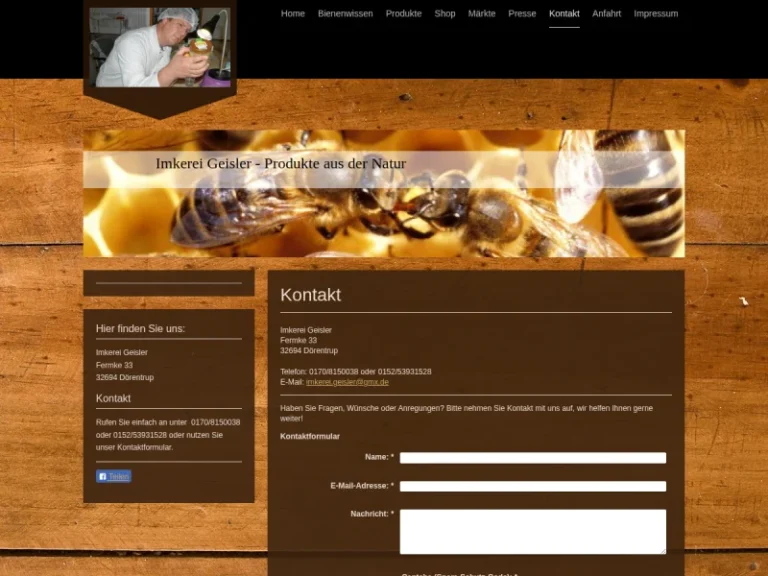 imkerei geisler - Nordrhein-Westfalen in Dörentrup