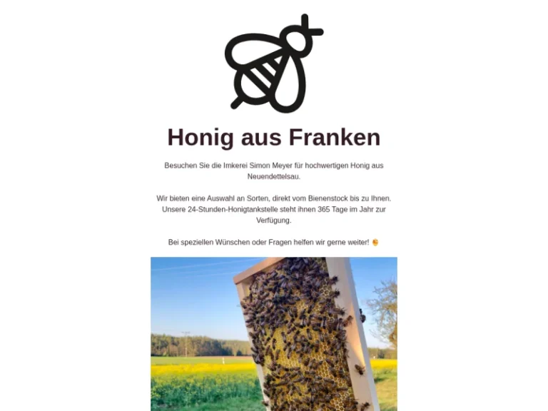Imkerei & Honig Meyer - Bayern in Neuendettelsau