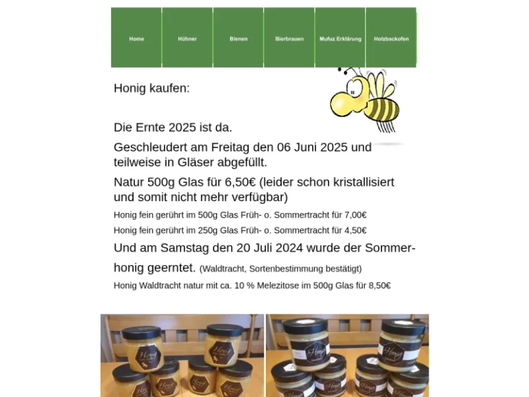 Bienenhalter mit Herz R. Schmitzer - Bayern in Höchstädt im Fichtelgebirge