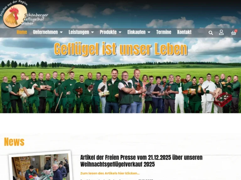 Schönberger Geflügelhof Weber - Sachsen in Schönberg