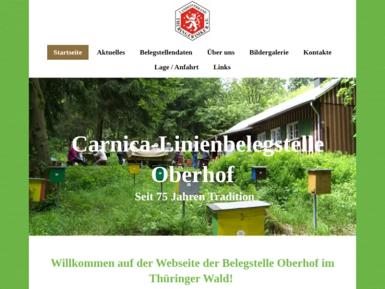 Carnica-Linienbelegstelle Oberhof - Thüringen in Oberhof