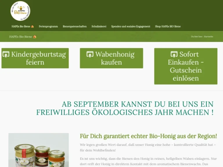 Bioland HAPE Imkerei GmbH – HAPE’s BioBiene - Baden-Württemberg in Neulußheim