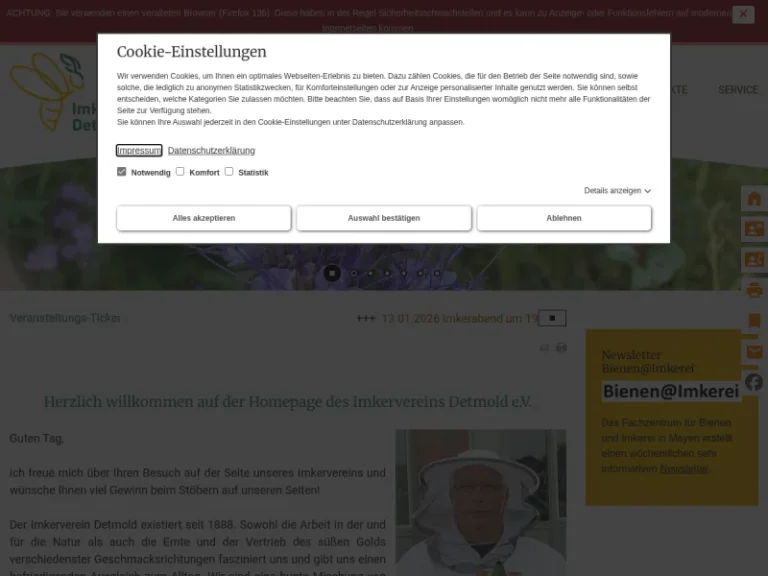 Imkerverein Detmold - Nordrhein-Westfalen in Detmold