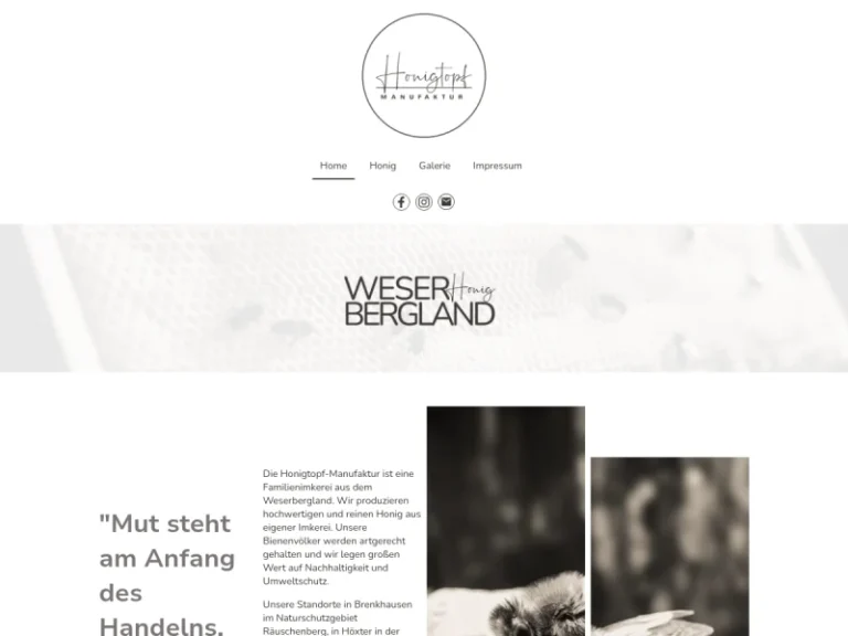 Honigtopf Manufaktur | Familie Heinrich - Nordrhein-Westfalen in Höxter
