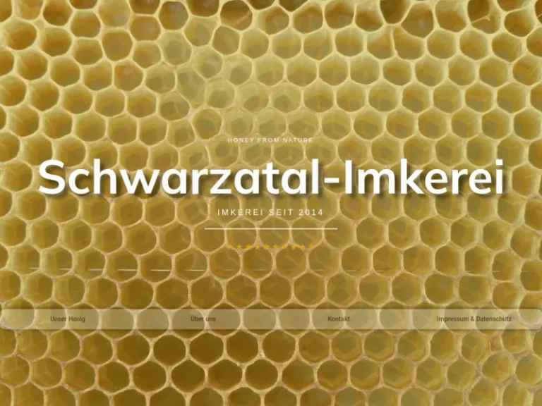 Imkerei Jäger - Thüringen in Schwarzatal