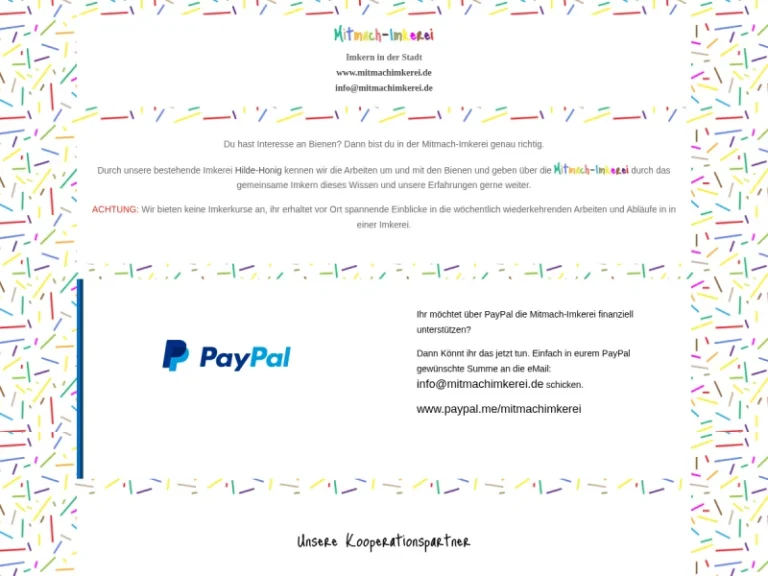 Mitmach-Imkerei - Niedersachsen in Hildesheim