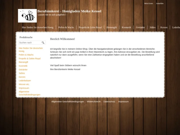 Honigladen / Berufsimkerei Meike Kessel - Thüringen in Rosenthal am Rennsteig