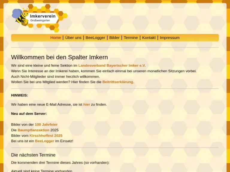 Imker Verein Großweingarten - Bayern in Spalt