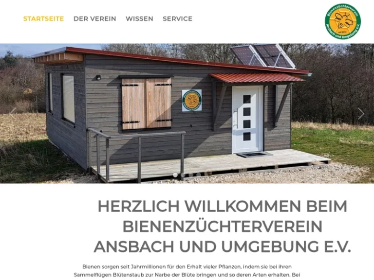 Lehrbienenstand Bienenzüchterverein Ansbach - Bayern in Ansbach