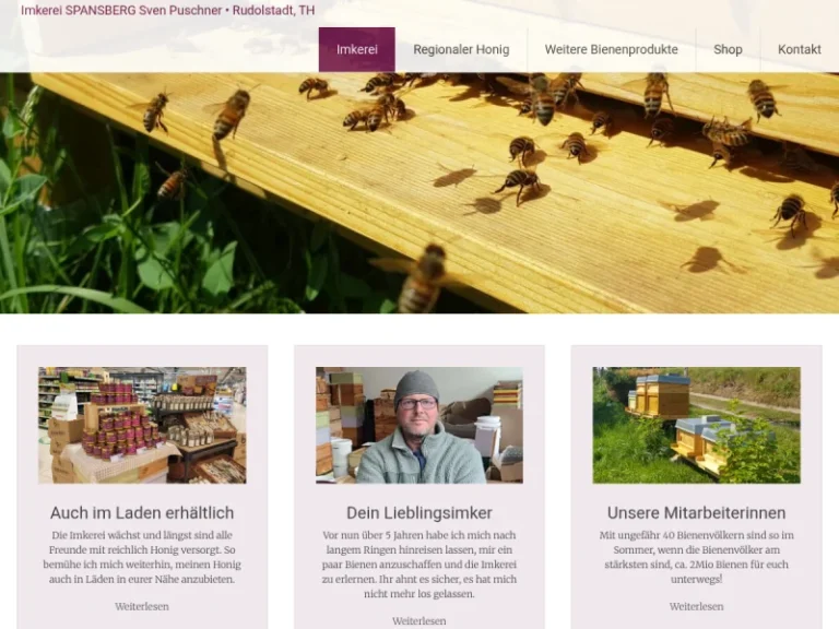Honigdepot Imkerei Spansberg Sven Puschner - Thüringen in Rudolstadt