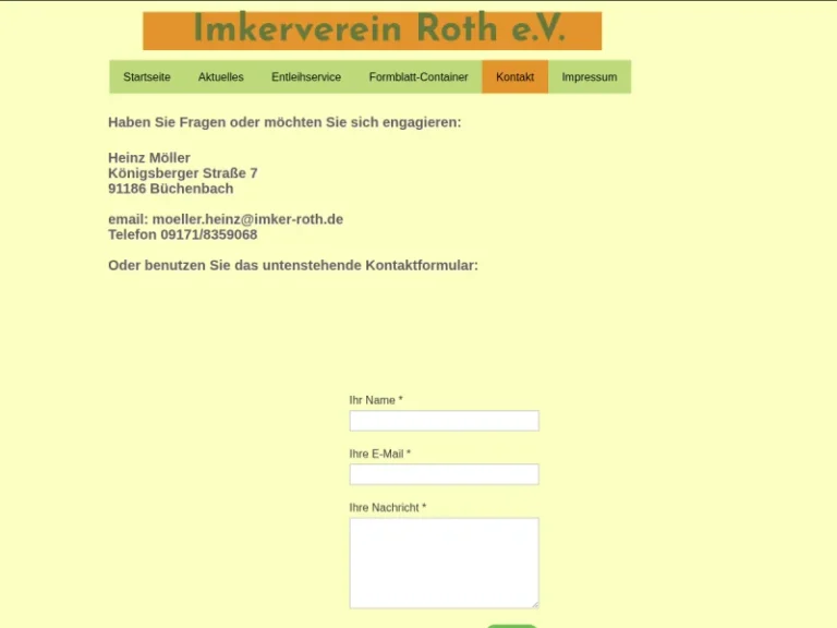 Imkerverein Roth eV - Bayern in Büchenbach