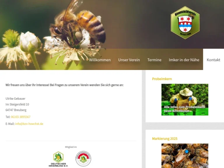 Bienenzuchtverein Höchst e. V. - Hessen in Breuberg