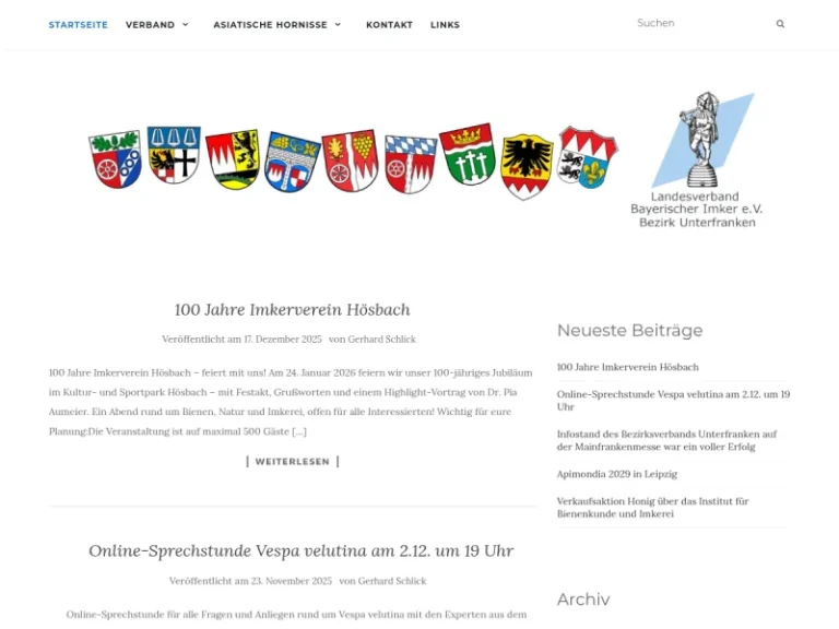 Landesverband Bayerischer Imker e. V. – Bezirksverband Unterfranken - Bayern in Erlenbach am Main