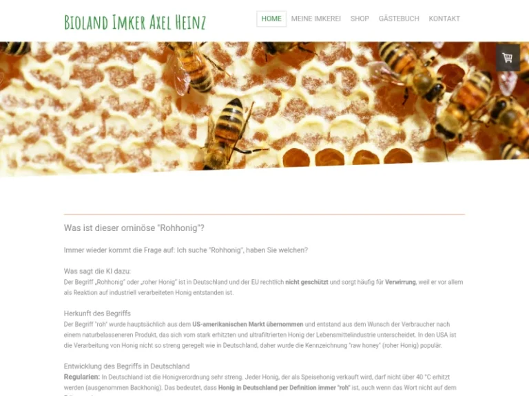 Bioland Imker Axel Heinz - Rheinland-Pfalz in Neustadt an der Weinstraße