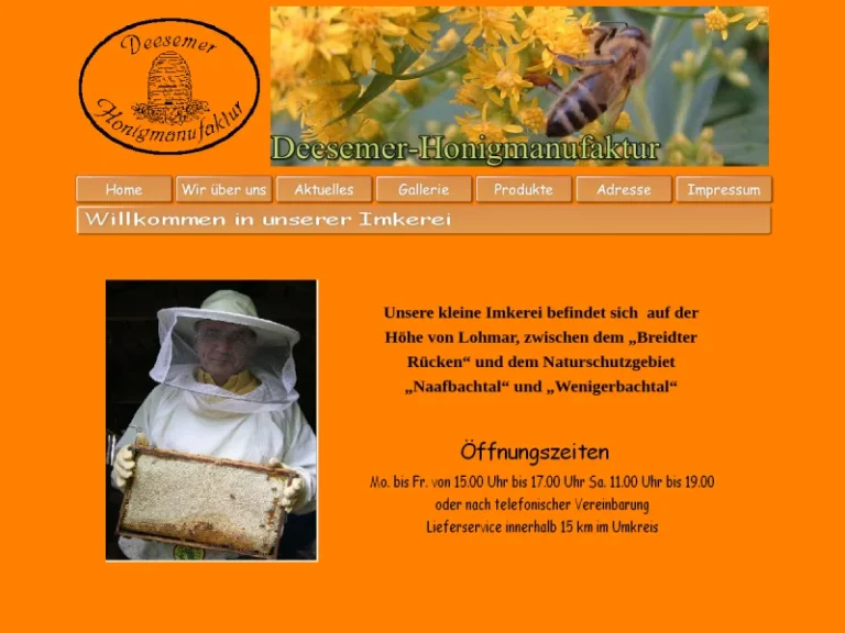 Deesemer Honigmanufaktur Imkerei Knoop - Nordrhein-Westfalen in Lohmar